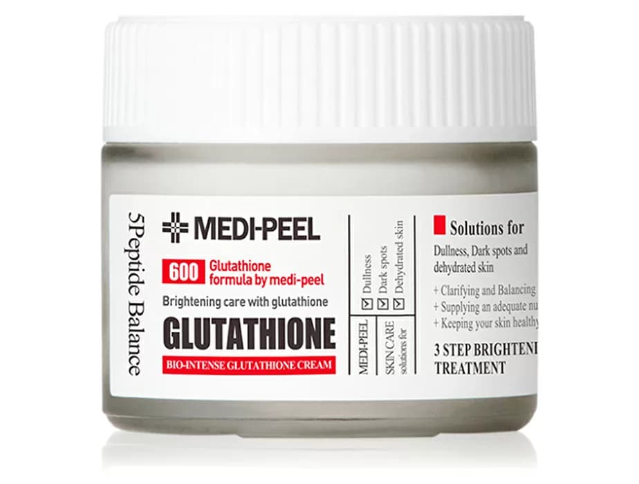 Осветляющий крем для лица с глутатионом Medi-Peel Bio Intense Glutathione White Cream, 50мл - зображення 1