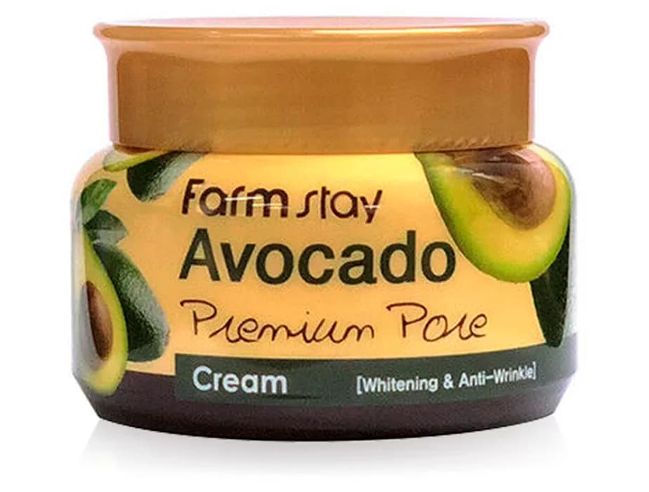 Освітлюючий ліфтинг-крем для обличчя з екстрактом авокадо FarmStay Avocado Premium Pore Cream, 100мл