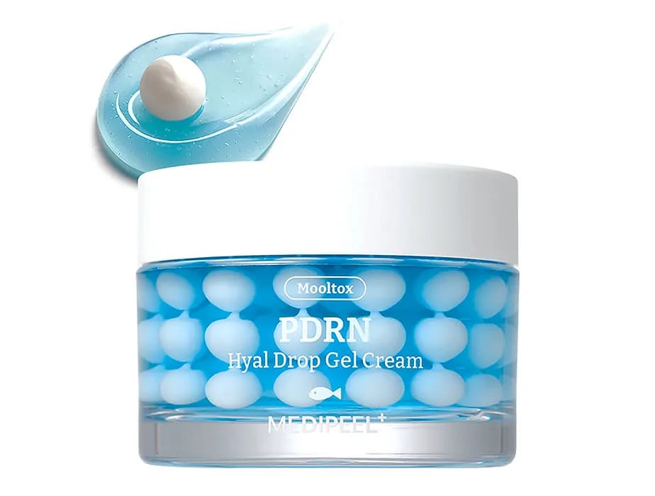 Ультразволожуючий капсульний гель-крем для обличчя Medi-Peel Mooltox PDRN Hyal Drop Gel Cream, 50г
