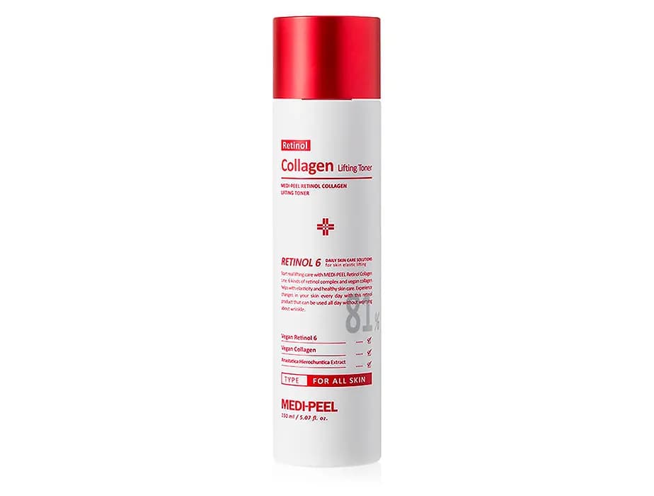 Омолоджуючий тонер для обличчя з ретинолом та колагеном Medi-Peel Retinol Collagen Lifting Toner, 150мл