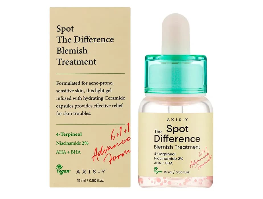 Точковий засіб проти прищів та постакне Axis-Y Spot The Difference Blemish Treatment, 15мл