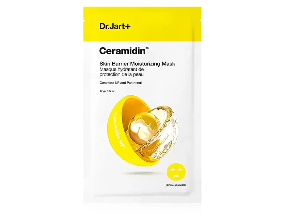Зволожуюча маска для обличчя з керамідами Dr. Jart+ Ceramidin Skin Barrier Moisturizing Mask